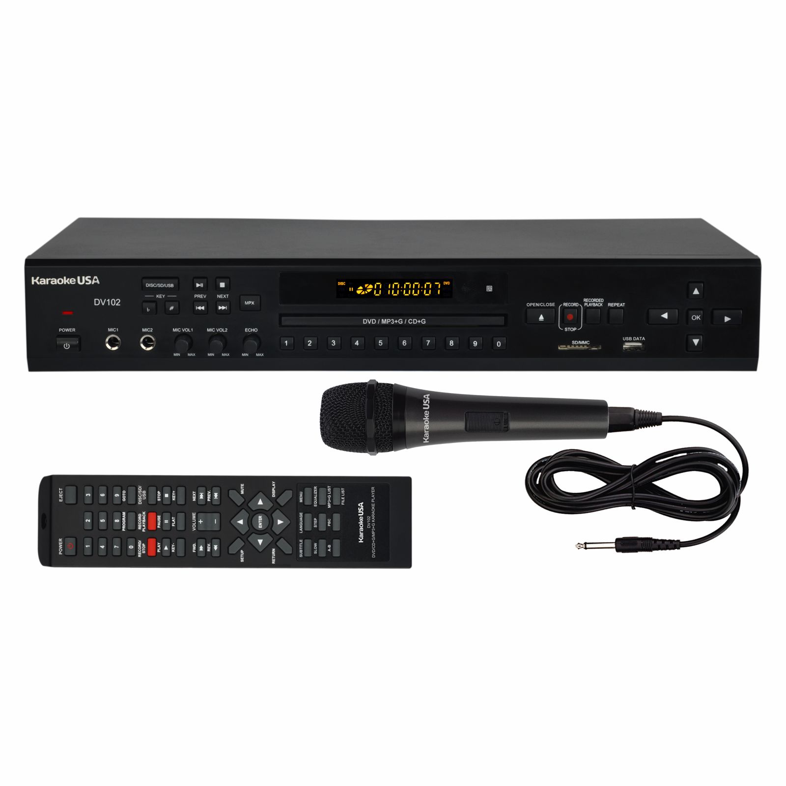 DV102 - DVD/CDG/MP3G Karaoke Player DV102 - DVD/CDG/MP3G Karaoke Player